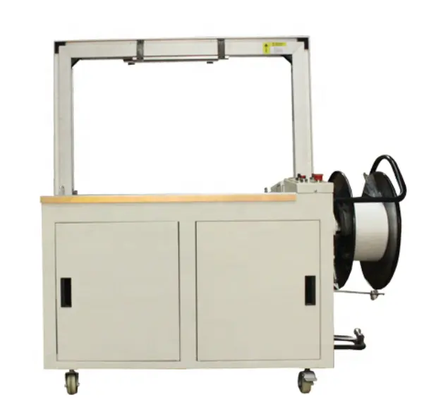 Automatic Horizontal Mechanical Aggregate Optical Fiber Jumper Bale Lumber Strapping Machines For Pallet Wrapping