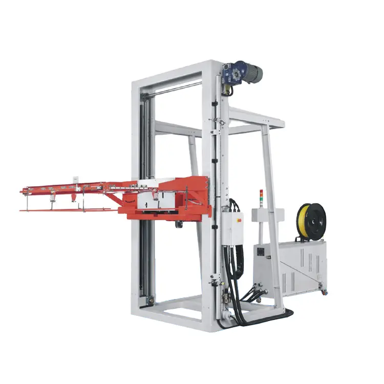 YYIPACK- 105A Fully Automatic Horizontal Pallet Strapping Machine strapping binding belt box packing machine