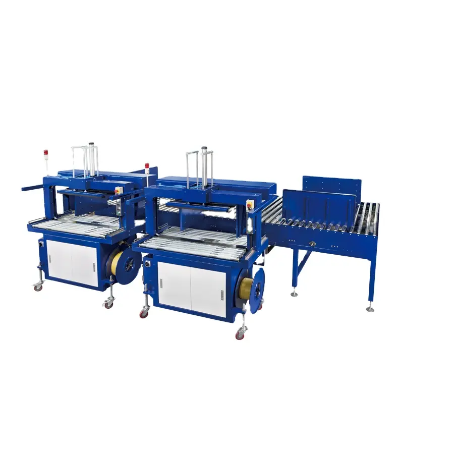 Automatic Bundle Squaring Machine Strapping Machine automatic PP box packing machine