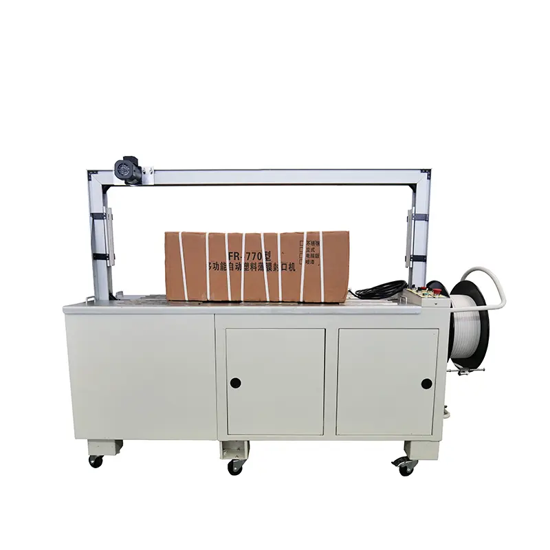 Factory Direct Selling Bundle pp belt Strapping Machine For Carton and Box PP strapping machine customize arch size box packing