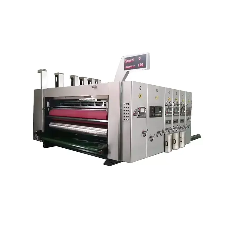 feeder rotary slotting crease machine for making corrugated Machine Automatic Carton Box Making packing Machine automatic