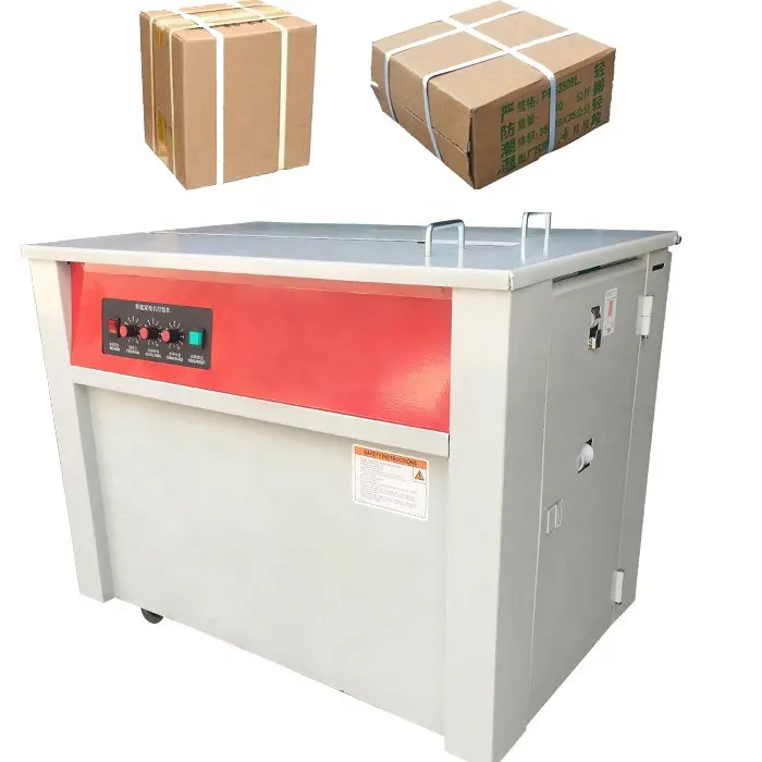 HB-66 double motors semi auto strapping machine PP strapping machine box packing machine carton strapper