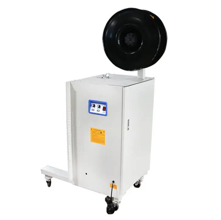Very low noise side seal side strapping Semi automatic strapping machine easy to operate high performance export