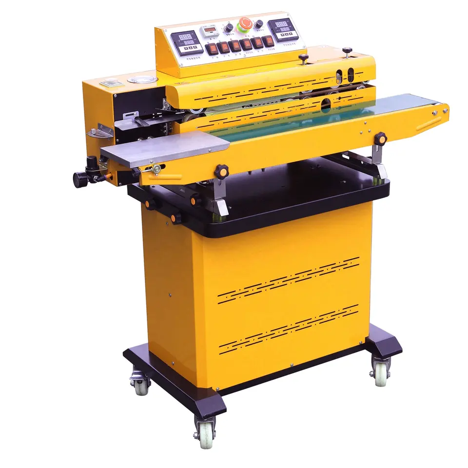 LB-1180 Floor Type Stainless Steel Continous Vacuum Pumping/Inflating Sealer
