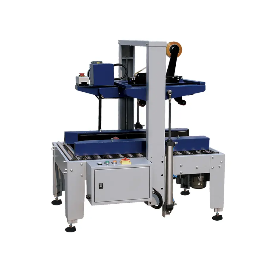 Case Sealer Automatic Carton Sealer With Guard box packing machine flaps fold auto