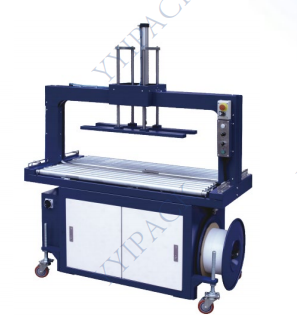 HB-305RP Automatic Strapping Machine (Tabletop Rollers+Pressurization)