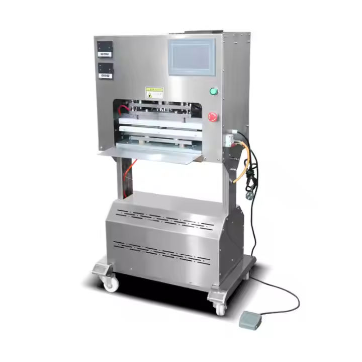 QF400C Pneumatic Vacuum Sealing Machine Continuous Band Sealer