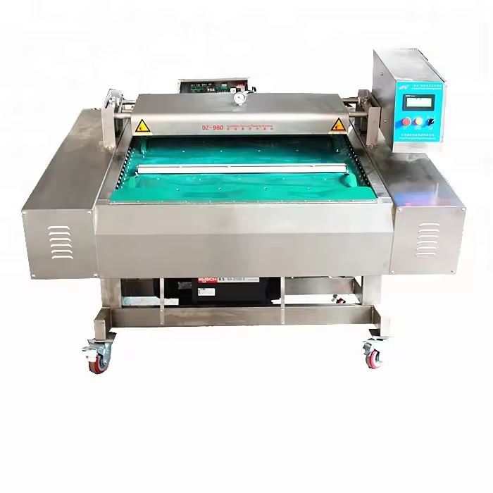 DZ-980 Multifunctional Vacuum Sealing Food Machine Belt Type